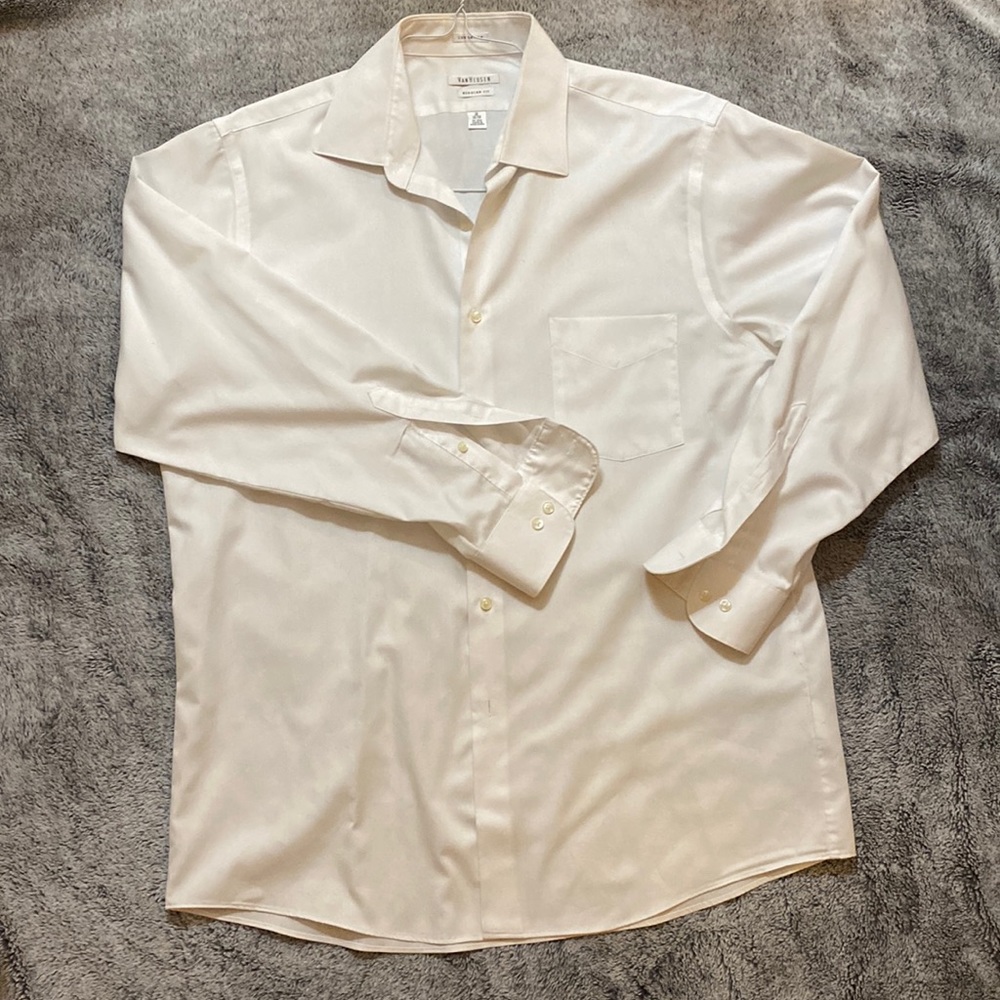Van Heusen White Dress Shirt